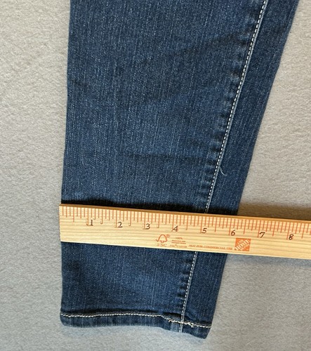 Candie's Womens Jeans Distressed Skinny Straight Size 9 distressed - Picture 7 of 10