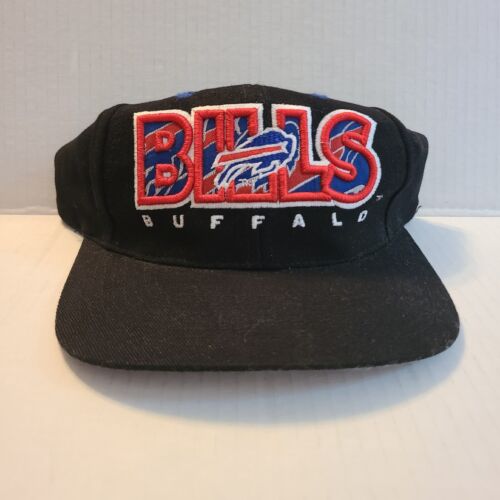 RARE! VTG 96 Buffalo Bills NFL Drew Pearson Adjustable 3D Raised Embroidered NWT