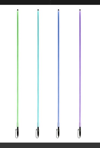 Metra Powersports MPS-FORGBWHIP6 Fiber Optic RGB Whip antenna Light 6 ft - Picture 5 of 7