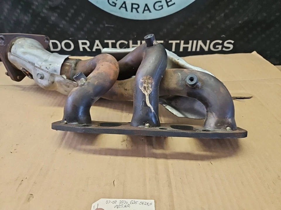 Левый выпускной коллектор 07–08 Nissan 350z Infiniti G35 седан VQ35HR 14002-JK21B - Изображение 4 из 4