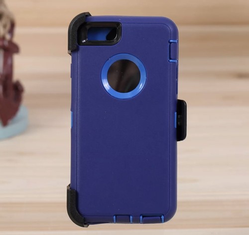 Shockproof Hard Case Cover For Apple iPhone 6 6S Plus (Fits Belt Clip) - Picture 3 of 25