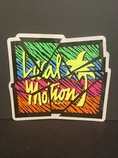 Vintage Rare Local Motion Hawaii Neon Sticker