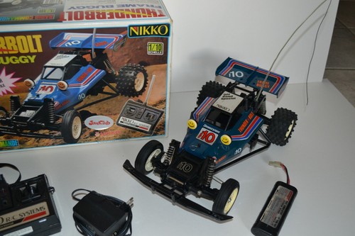 RARE ANCIEN NIKKO R/C THUNDERBOLT F10 FRAME BUGGY AU 1:10 NON TESTE ( A VOIR) - 第 3/22 張圖片