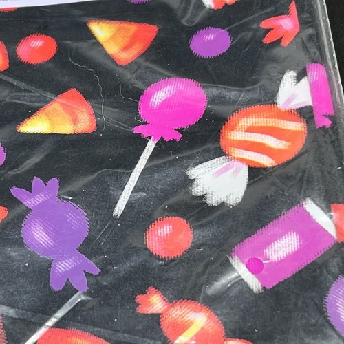 Party Express Hallmark Happy Candy Eating Halloween Party Decoration Tablecover - Picture 7 of 10