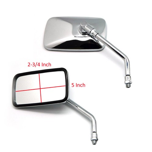 Espejos retrovisores laterales para Honda Shadow VT VT1100 VT750 VT600 VF750 750 - Imagen 2 de 3