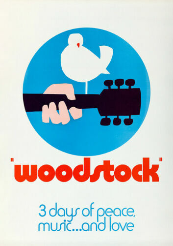 The First Day Of Woodstock On Max Yasgur's Farm In Bethel New York, Aug