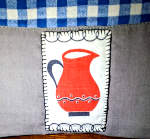 Set of 3 Handmade RETRO Kitchen Themed Tea Towels Baking Cooking - Picture 14 of 15