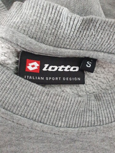 Lotto Grey Sweatshirt Pullover Men Size: S - Picture 4 of 5