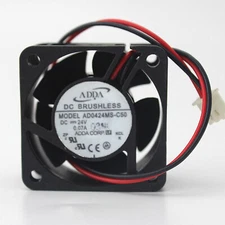 1PCS New ADDA AD0424MS-C50 DC 24V 0.07A 2 Pin Inverter cooling fan#QW