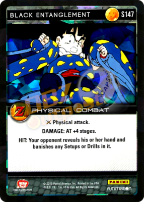 DBZ Dragon Ball Z TCG Panini Awakening S147 Black