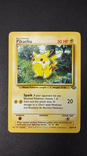 Carta Pokemon Pikachu 60/64 Jungle come nuova/quasi nuova - Foto 2 di 6
