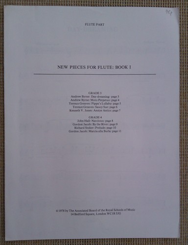 SHEET MUSIC & BOOKLETS FOR THE FLUTE, SOLO, DUET, TRIO & QUARTET ETC. - Picture 9 of 74