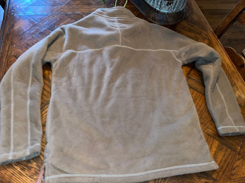 True grit Polar Fleece & Sherpa Lined 1/4 Zip Pullover with Pockets small nwt - Picture 3 of 4