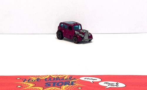 1970 HOT WHEELS REDLINE COCKNEY CAB Magenta Very Nice! - Picture 6 of 9