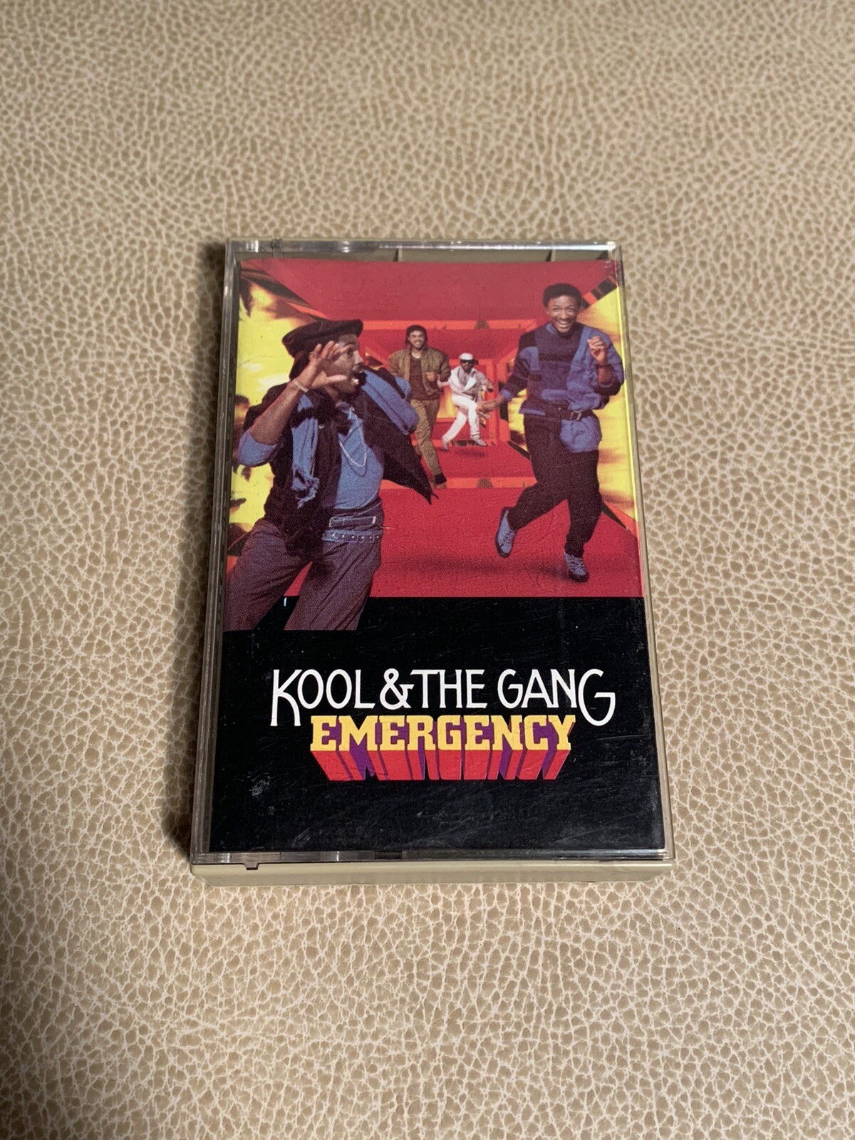 Vintage Kool & the Gang Cassette Emergency 1984 De-Lite PolyGram Records Tested