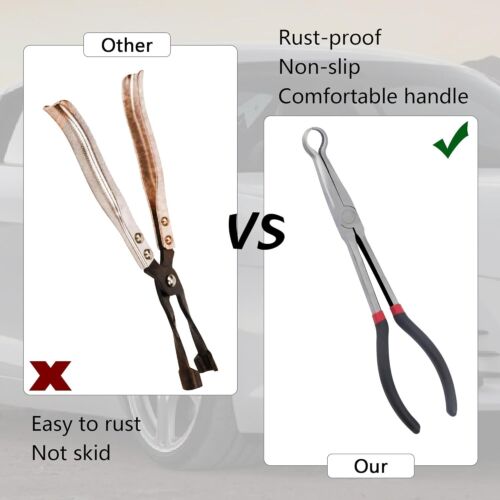 11" Spark Plug Wire Removal Plier Spark Boot Removal Pliers for Car Connectors - Picture 4 of 11