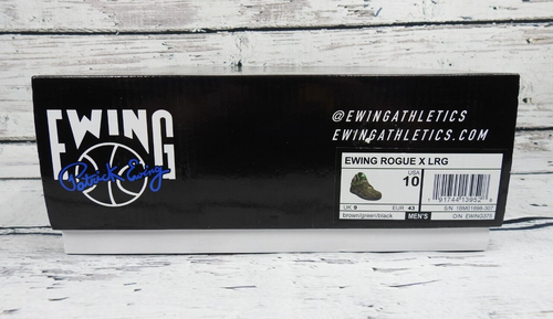 Patrick Ewing Athletics Rogue X LRG Sizes 10 Green/Brown Basketball Shoes - NEW - Picture 9 of 11