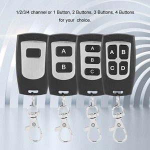 4 Buttons 433mhz Ev1527 1 ~ 4-kanal RF Drahtlose Fernbedienung Sender Weiß