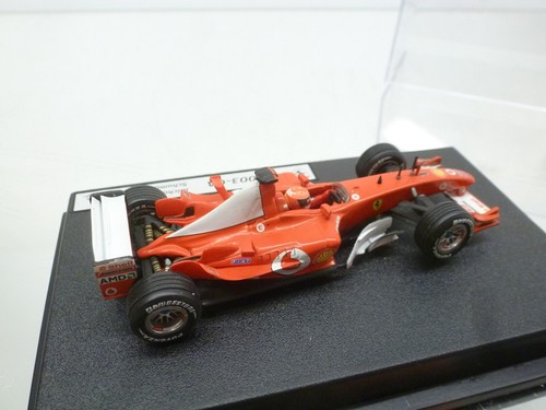 HOTWHEELS FERRARI F2003-GA FORMULA 1 F1 #1 SCHUMACHER -1:43- GOOD IN SHOWCASE - Imagen 5 de 6
