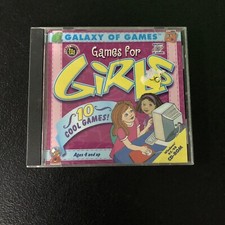 Galaxy of Games Games for Girls (Ages 4+ WIN 95/98 CD-ROM)