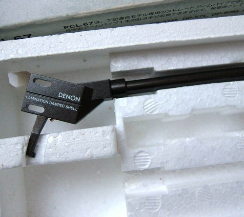 DENON PCL-67 Tonearm Genuine Straight Arm Unused - Picture 9 of 9