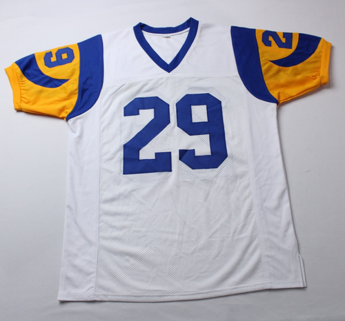 Eric Dickerson Los Angeles Rams HOF Big #29 Signed TM8 White JSA Sticker - Picture 6 of 12