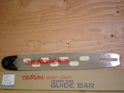 NEW 18 " TSUMURA LIGHT CHAINSAW BAR FITS STIHL .063 3/8THS MS261 026 036 MS362