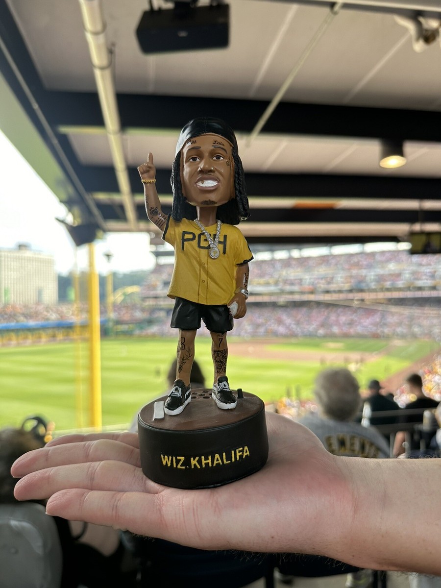 新品未使用　Wiz Khalifa ウィズカリファ　ボブルヘッド　パイレーツ 新品未使用Wiz Khalifa ウィズカリファボブルヘッドパイレーツ