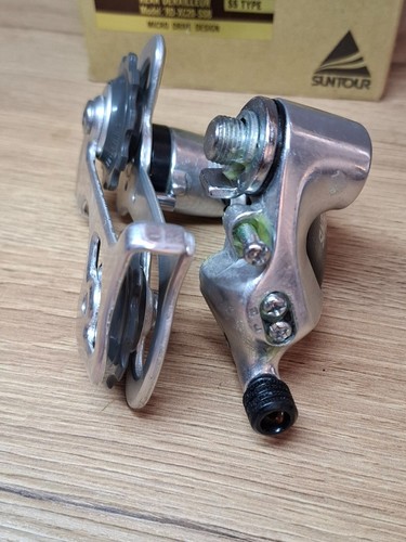 Retro Vintage Bicycle Parts NIB NOS Suntour XC Comp Rear Derailleur -RD-XC20-SSB - Picture 6 of 9