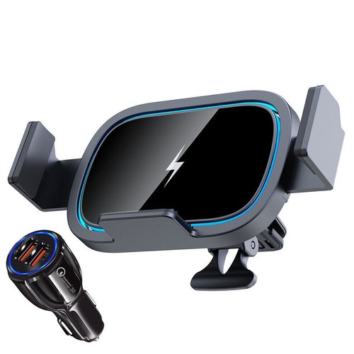 Automatic For Samsung Galaxy Z Fold 5 4 3 Car Charger Mount Wireless Clamping - Photo 11/13