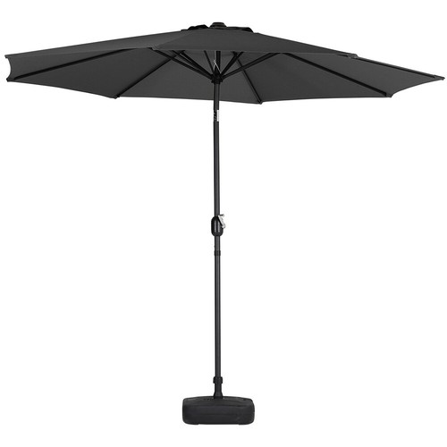 XLarge Shade 3M Round Garden Patio Sun Parasol Outdoor Umbrella With Crank Tilt - Picture 58 of 58