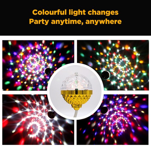 USB Stage Lights Plug and Play LED Party Lamps Colorful RGB Lighting Decorations - Picture 2 of 13
