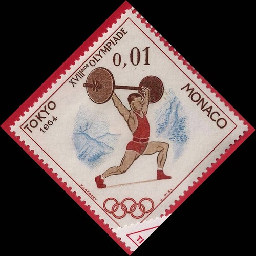 Montierte Sammlung von 12 ungebrauchten Briefmarken aus dem Fürstentum Monaco - Bild 12 von 15