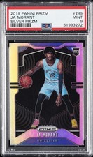 2019 PANINI PRIZM SILVER PRIZM #249 JA MORANT PSA 9