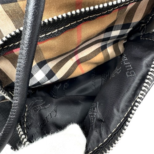 BURBERRY Mini Backpack Check Nylon Drawstring Authentic - Picture 23 of 24