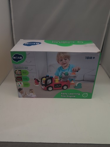 Hola Early Learning Fire Engine Sensory And Awareness Learning Toy