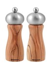 Swissmar Belle Olive Rosewood S+p Mill Set With Stainless Steel Top - 15cm