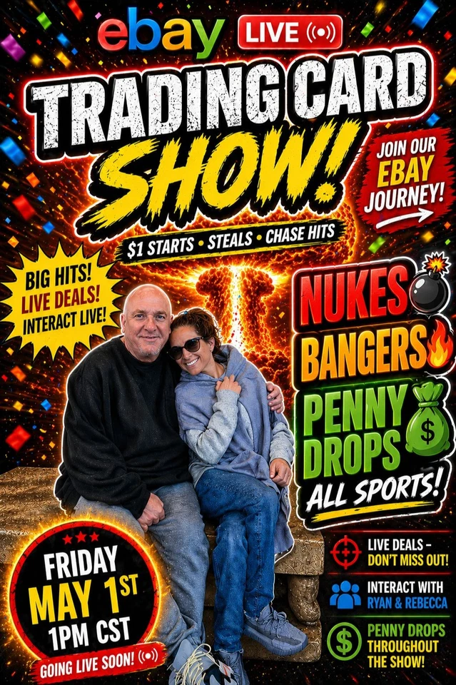 FanCave.com Trading Card Show - $1 Starts - Guaranteed Fun & Penny Drops!