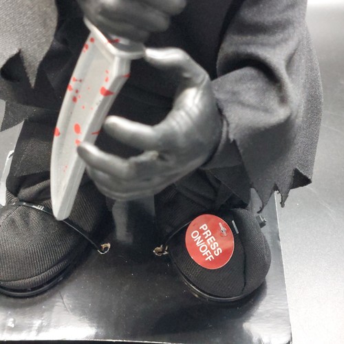 Scream Movie Bloody Ghostface Side Stepper Spirit Halloween antimierter Sound - Bild 2 von 3