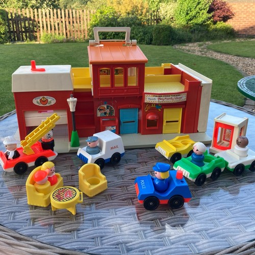 Vintage Fisher-Price Play Family Village 1973-77