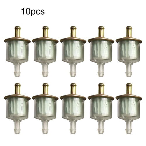 Petrol Inline Fuel Filter Compatible with 6 mm and 8 mm Pipes (10 Pack) - Picture 2 of 12