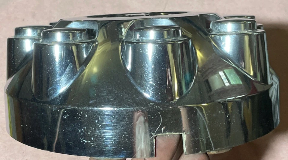 Tapacubos central OEM Dodge Ram Chrome 1500 2500 3500 Power Wagon 2003-2012 Foto 3 de 4