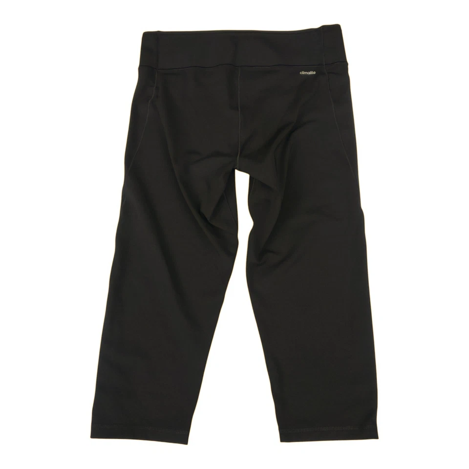Adidas Climalite Women's M Black Capri Leggings Activewear Pants Gym Yoga - Image 2 of 4