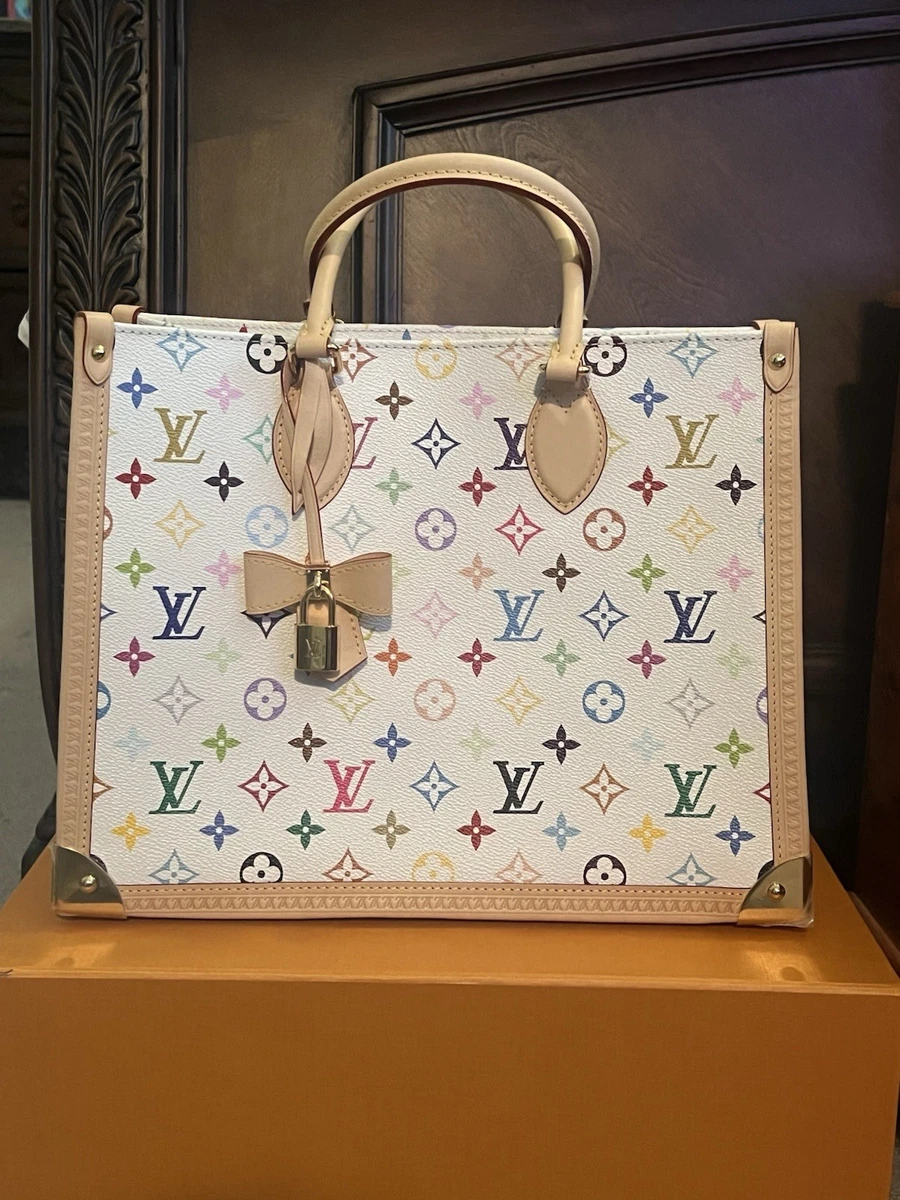 LOUIS VUITTON トートバッグ ホワイト/ベージュ Louis Vuitton Tote White Bags & Handbags for Women for sale | eBay