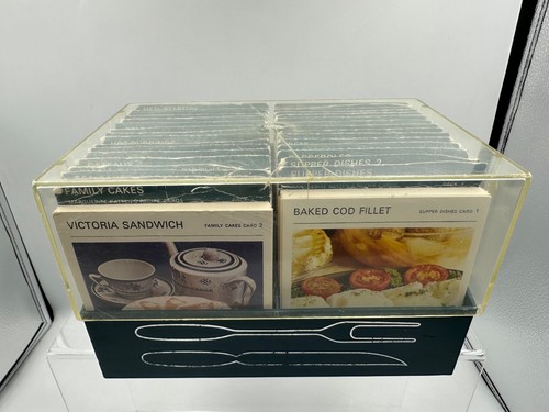 Vintage The Hamlyn Publishing Company Rezeptkarten verpackt 1960’s & 1970’s