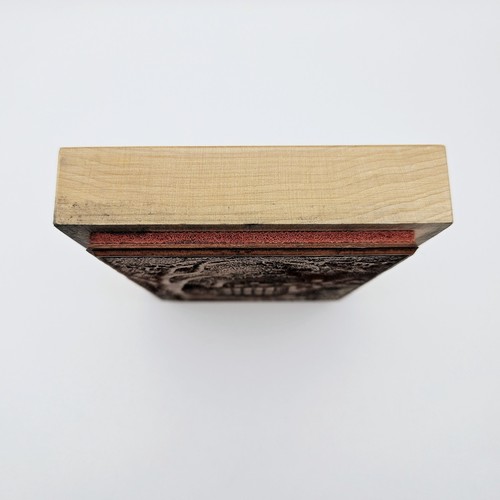 RHODODENDRON HALL PSX Designs Rubber Stamp K2138 Colonial Southern Mansion wb8 - Picture 3 of 6