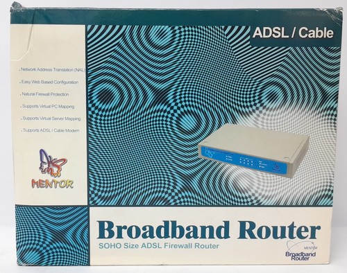 Mentor Broadband Router ADSL-FR4II - 第 3/6 張圖片