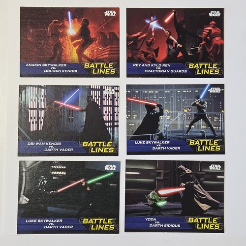 2019 Topps Star Wars Journey to Rise of Skywalker Battle Lines Luke Skywalker - Imagen 1 de 4