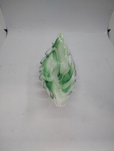 Stunning Mid Century Murano Green Glass Bowl/Dish 26cm X 10cm - Picture 3 of 16
