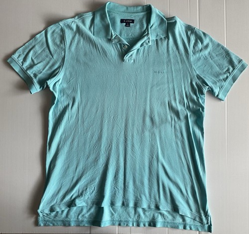 Gazman Polo Top Mens Size Large Blue